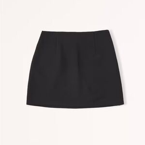 Abercrombie & Fitch Sleek Black Mini Skirt